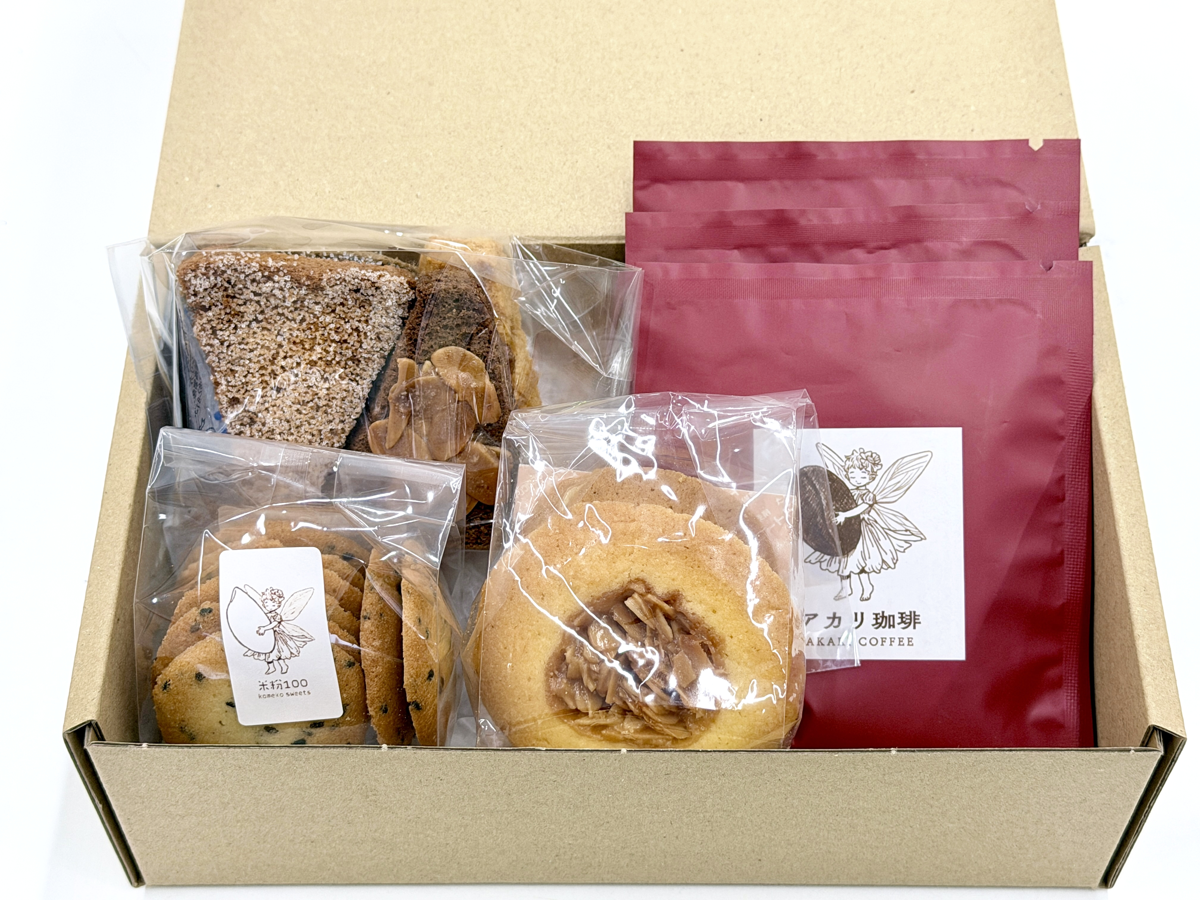 コーヒーと焼き菓子アソート 1,600円セット